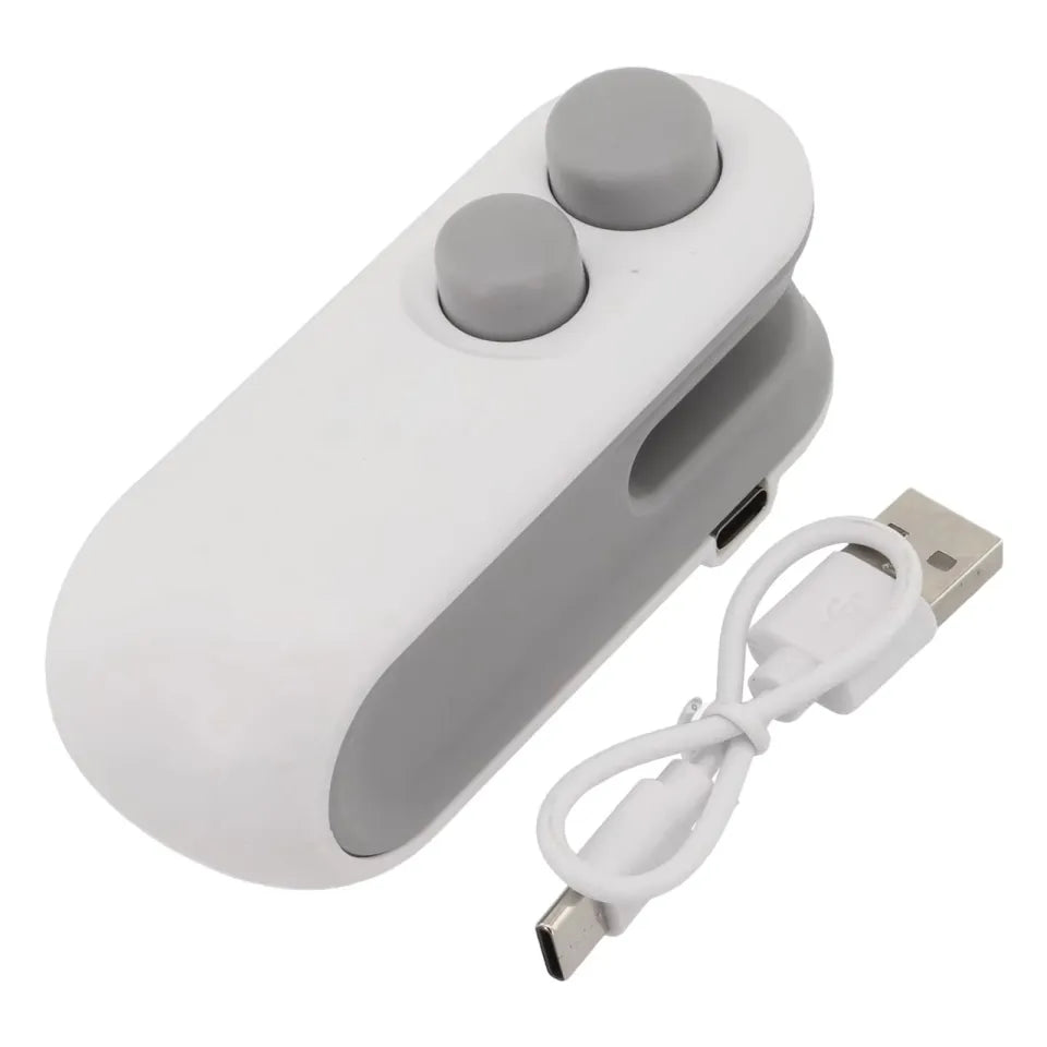 Portable Rechargeable Mini Heat Sealer for Plastic Bags | Handheld Bag Sealing Machine