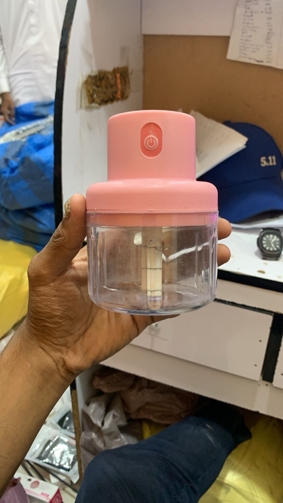 Mini USB Rechargeable Food Chopper 250ML | Portable Vegetable, Garlic & Meat Grinder