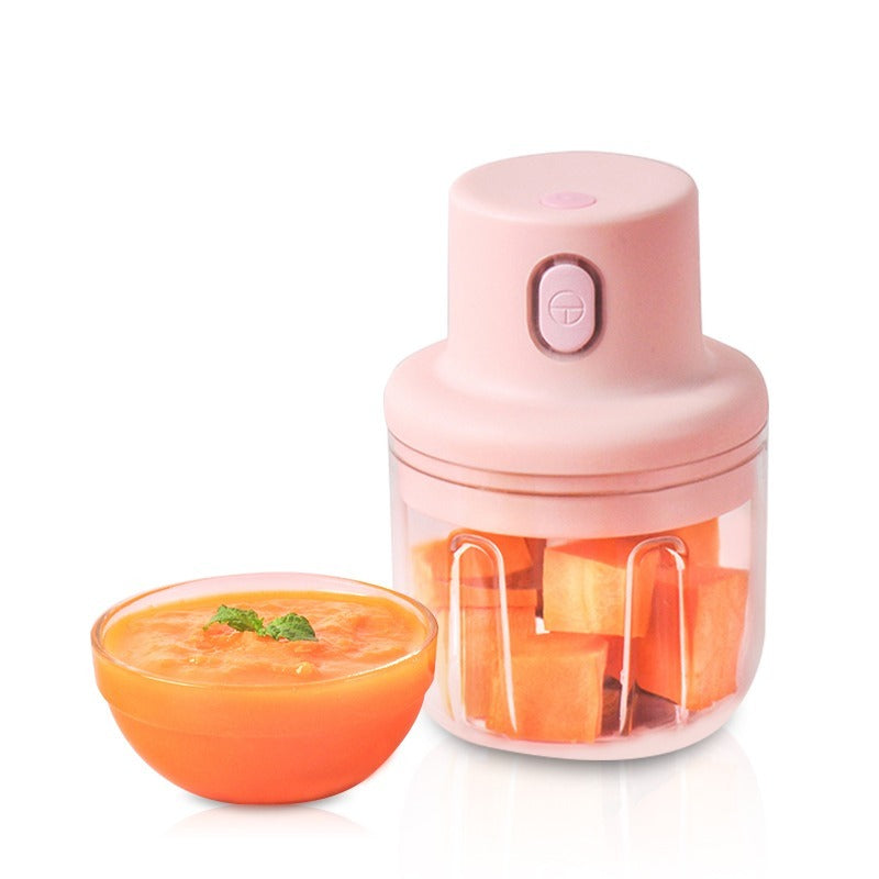 Mini USB Rechargeable Food Chopper 250ML | Portable Vegetable, Garlic & Meat Grinder