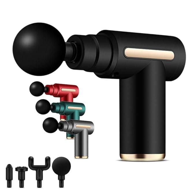Professional Massage Gun with 4 Massage Heads | Portable Muscle Massager
