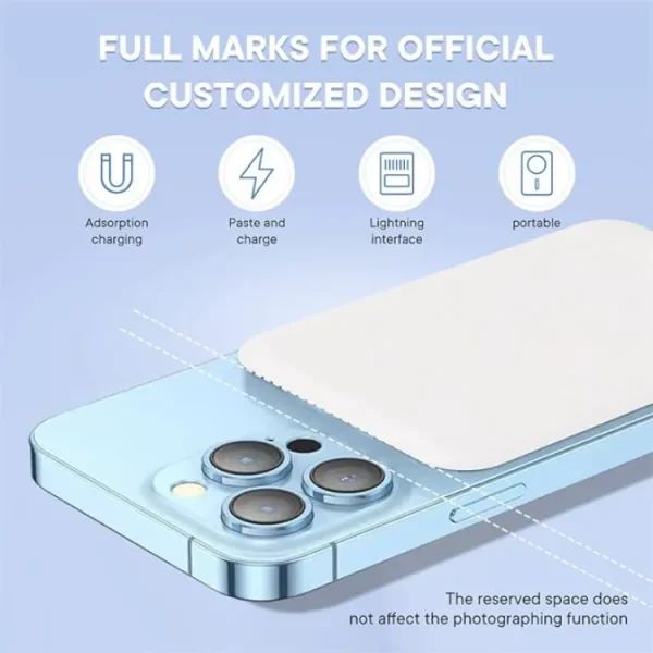 10000mAh Magnetic Wireless Power Bank | Fast Charging Portable Battery for iPhone & Android